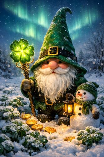 St. Patrick's Day -'- Kabouter - Winterkunst