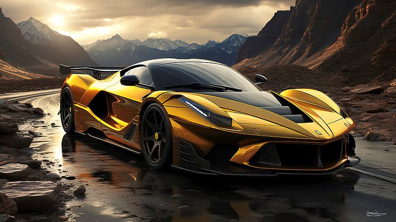 supercar by Gelissen Artworks