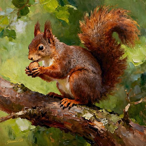 Dieren in het wild - Ontembare gratie - Eekhoorn 2