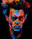 Johnny Depp Pop Art PUR Serie No.2 van Felix von Altersheim thumbnail