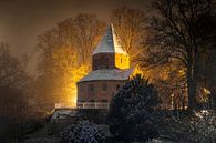 St Nicholas chapel in the Snow by Luc van der Krabben thumbnail