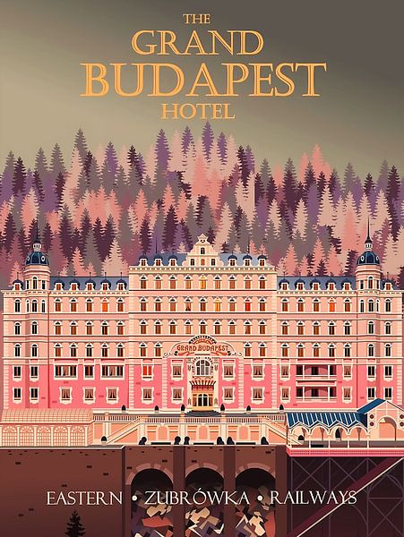 Grand Budapest Hotel Reisen von Maria Blair