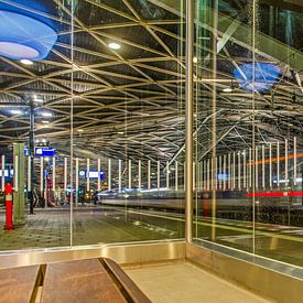 Waiting for a train - Tilburg station by Frans Blok - photos, art and other wall decoration