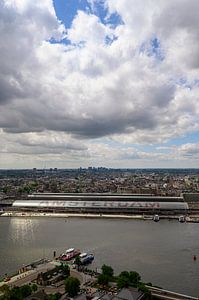 Amsterdam von oben gesehen