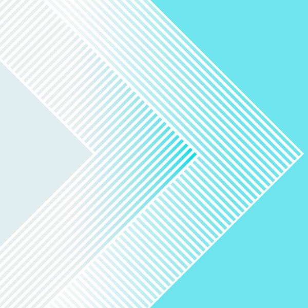 Abstrakte Retro Geometrie von FRESH Fine Art