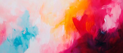 Colourful abstract colour gradients