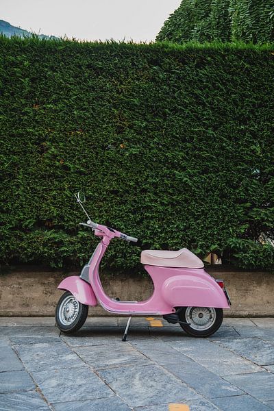 Vespa in Italy by W Machiels