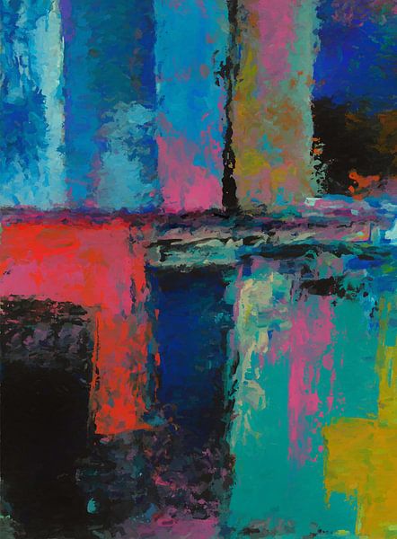 Abstract composition 1141 by Angel Estevez