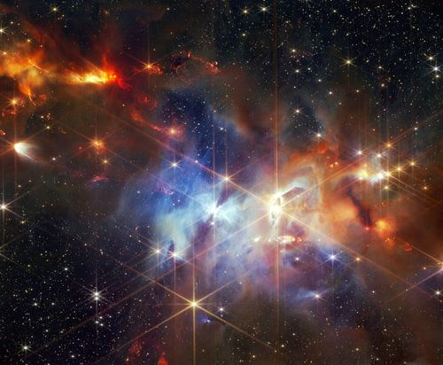 Serpens-Nebel (NIRCam) von NASA and Space