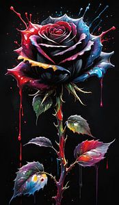 Black rose von Donie Dis