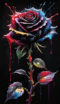 Black rose von Donie Dis