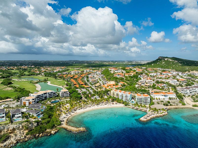 Blue Bay Curacao - Enregistrement par drone par Keesnan Dogger Fotografie