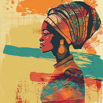 Afro-modernisme van Poster Art Shop