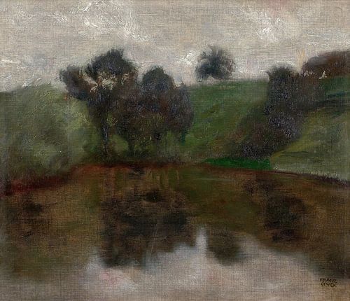 Franz von Stuck - Landschaft (um 1890)