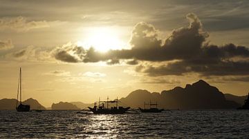 Coucher de soleil philippin sur Inge braam