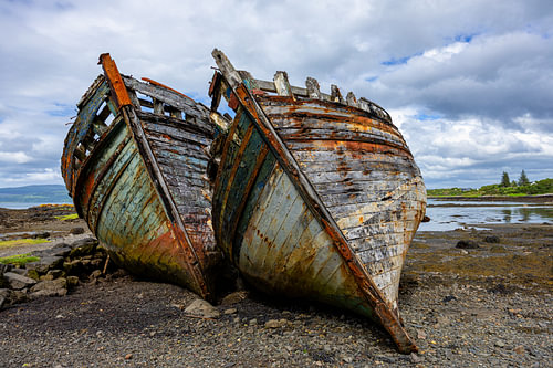 Die Schiffswracks von Salen auf Mull, Schottland (8/8)