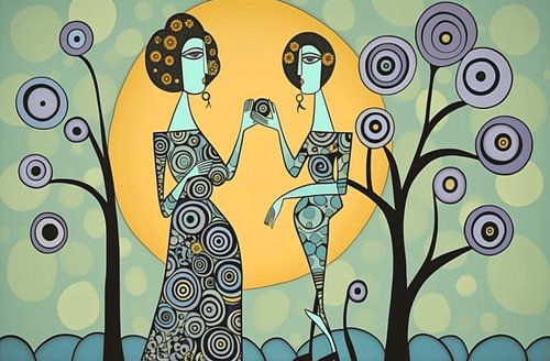 The Circle of Connection | Abstract work