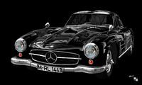 Mercedes Benz 300 SL Gullwing (W 198) van aRi F. Huber thumbnail