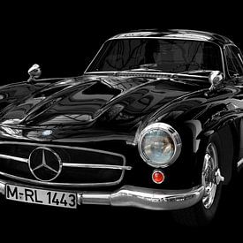 Mercedes Benz 300 SL Gullwing (W 198) van aRi F. Huber