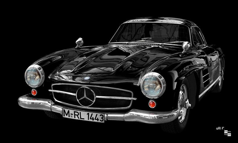 Mercedes Benz 300 SL Gullwing (W 198) van aRi F. Huber