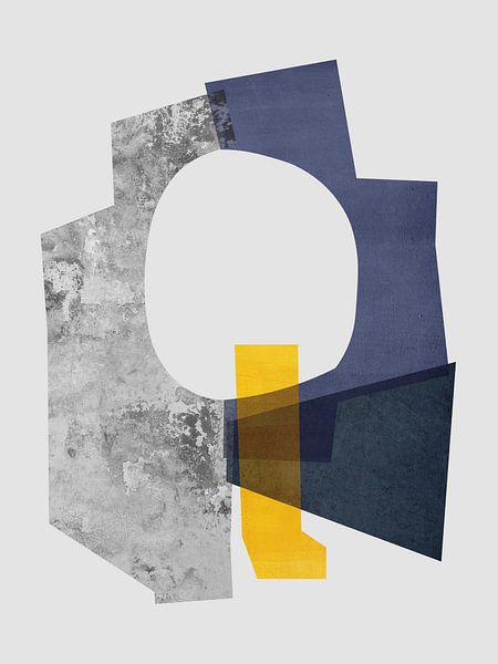 Abstracte collage 7 van Vitor Costa