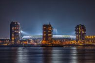 Feyenoord stadion De Kuip tijdens een Europa League avond (2) van Tux Photography thumbnail