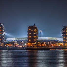 Feyenoord stadion De Kuip tijdens een Europa League avond (2) van Tux Photography