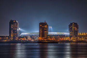 Feyenoord stadion De Kuip tijdens een Europa League avond (2)