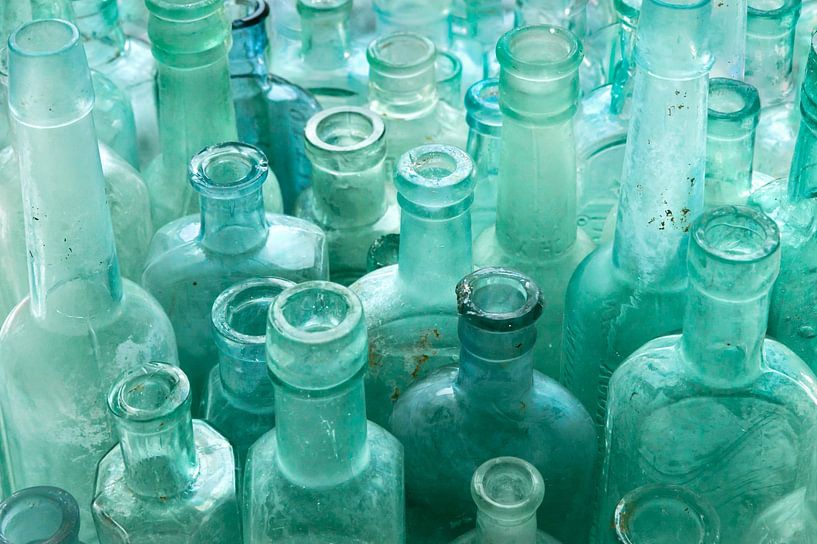 Ice Blue Glass by Marion Peeten
