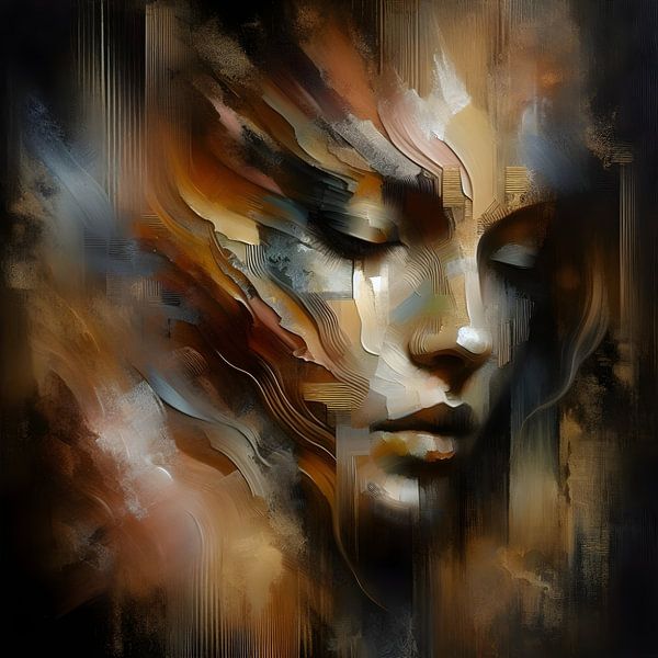 Woman in Space by FoXo Art