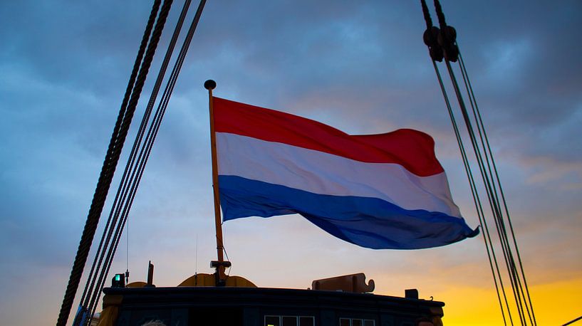 Flying Dutch flag by Charlotte Gohl