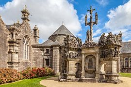 Enclosed parish inLampaul-Guimiliau, Brittany by Christian Müringer