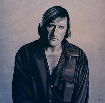 Gerard Depardieu Painting sur Paul Meijering
