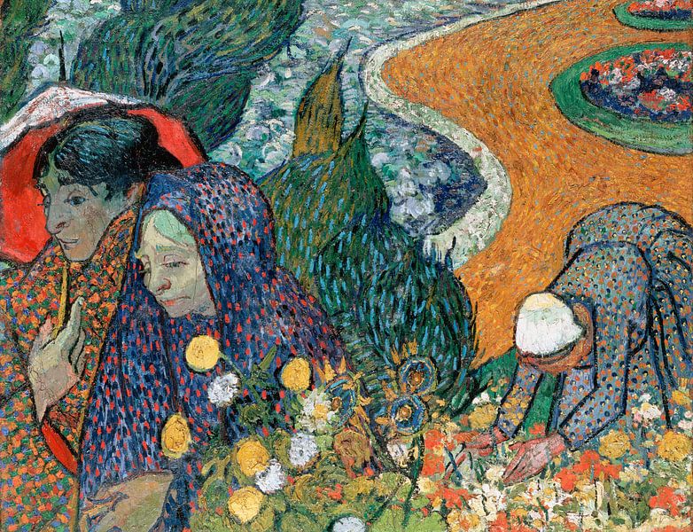 Mémoire du jardin d'Etten (Dames d'Arles), Vincent van Gogh par Des maîtres magistraux