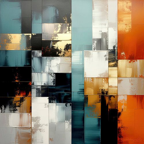 Tegels als abstracte schilderkunst 3