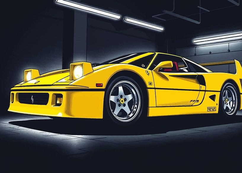 Ferrari F40 by MIROKKU