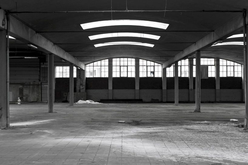 Foto van de markthallen in Meppel. van Therese Brals