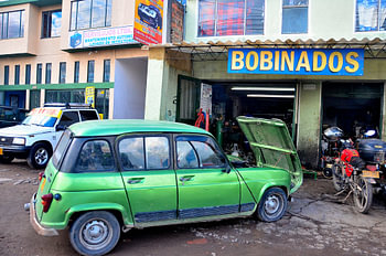 Renault 4 Safari in Kolumbien