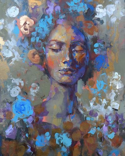 Serenity in Blue van Jacky