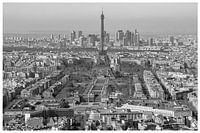 Panoramic view over Paris