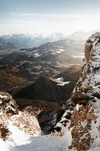 Untersberg | L'hiver dans les Alpes sur Nanda van der Eijk