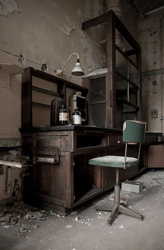 Verlaten Laboratorium