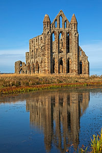 Whitby Abbey; North Yorkshire; England; Vereinigtes Königreich