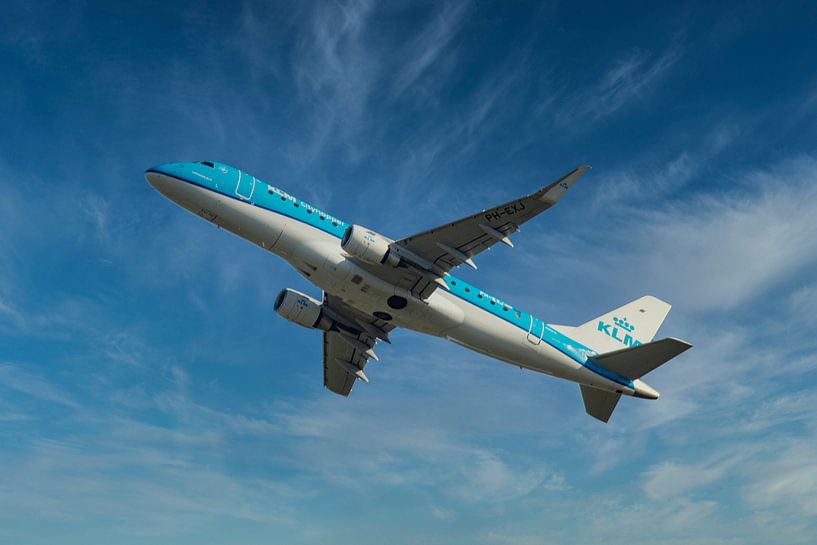 KLM Cityhopper, Registratie PH EXJ. KL2020, Een Embraer 175 van Gert Hilbink