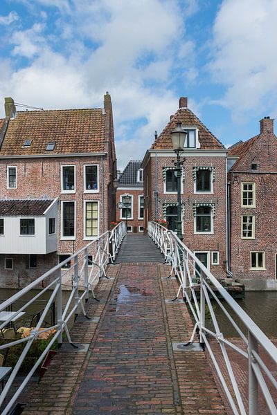 Brug in Appingedam, Groningen van Patrick Verhoef