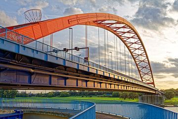 Bridge of solidarity at Duisburg-Rheinhausen (7-39572) by Franz Walter