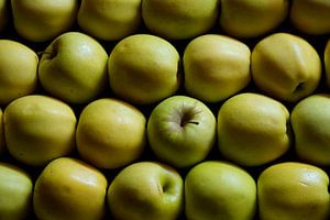 Portret van verse appels van Jan Van Bizar
