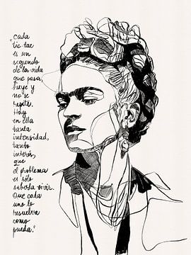 Mexikanische Ikone - Linienkunst