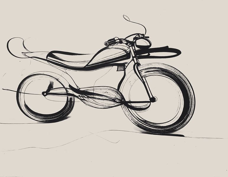 art minimal - moteur par Emiel de Lange