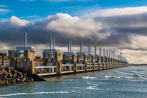 Barrière anti-tempête de l'Escaut oriental